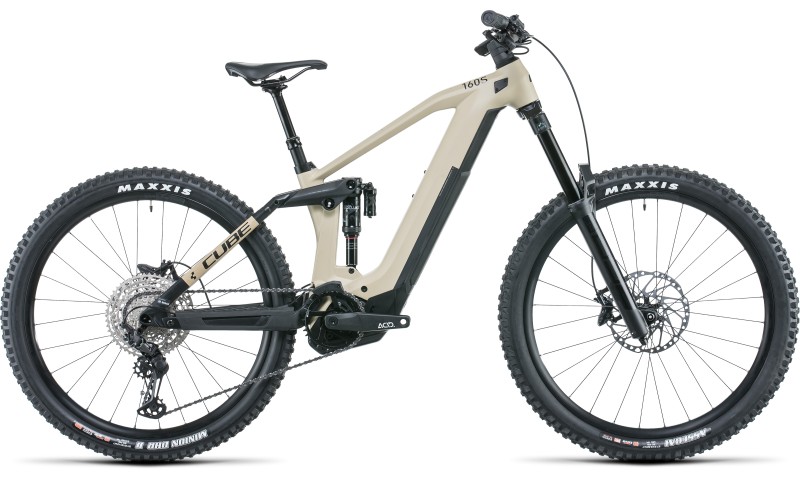 Cube Stereo Hybrid 160 HPC SL 625 2022 in der Farbe desert'n'black 