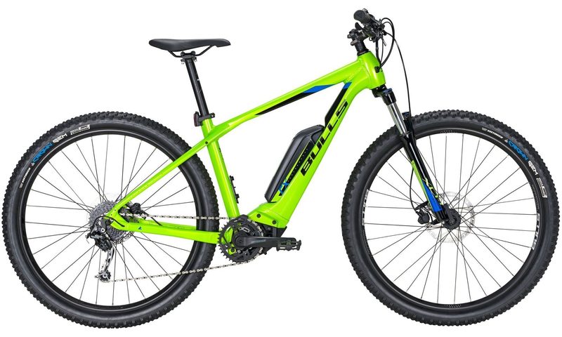 Bulls Copperhead E2 29 2021 in der Farbe metallic lime