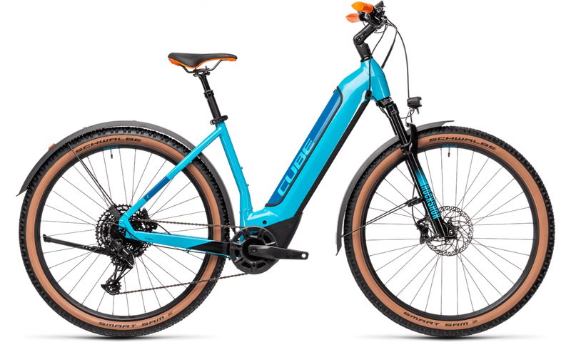 Cube Nuride Hybrid EXC 625 Allroad - Easy Entry 2021 in der Farbe petrol'n'blue