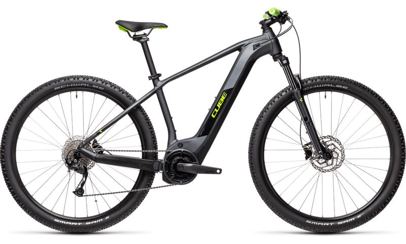 Cube Reaction Hybrid Performance 400 2021 in der Farbe iridium'n'green