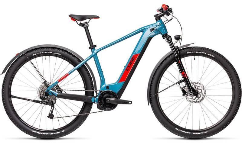Cube Reaction Hybrid Performance 500 Allroad  2021 in der Farbe blue'n'red