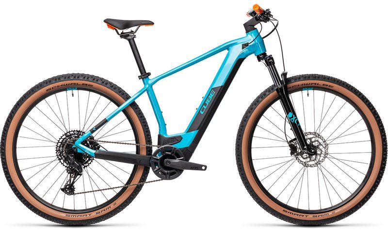 Cube Reaction Hybrid Pro 625 29 2021 in der Farbe petrol'n'orange