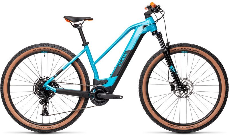 Cube Reaction Hybrid Pro 625 29 - Trapez 2021 in der Farbe petrol'n'orange