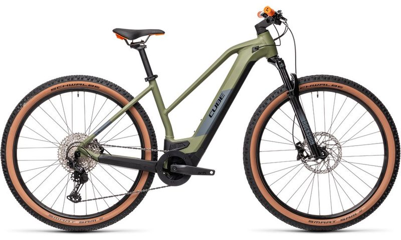 Cube Reaction Hybrid Race 625 29 - Trapez 2021 in der Farbe green'n'orange