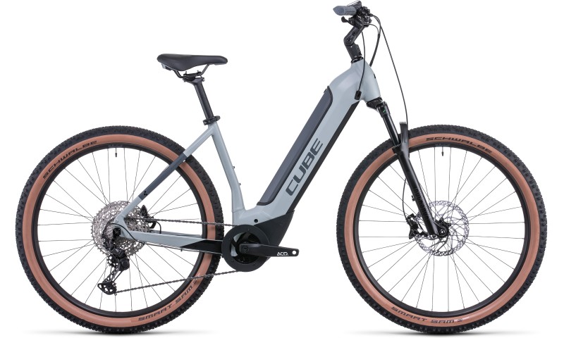 Cube Reaction Hybrid Race 625 - Easy Entry 2022 in der Farbe lunar'n'grey
