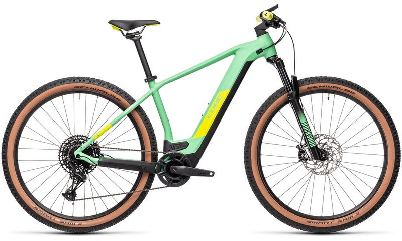 Cube Reaction Hybrid SL 625 29 2021 in der Farbe mint'n'lime