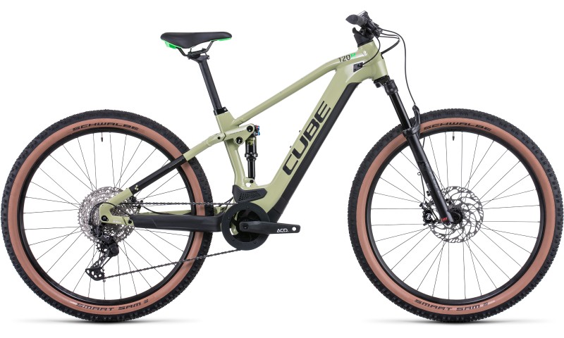Cube Stereo Hybrid 120 Race 625 2022 in der Farbe green'n'flashgreen