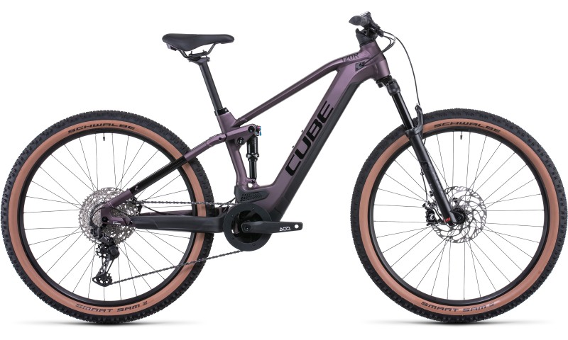 Cube Stereo Hybrid 120 Race 625 2022 in der Farbe smokylilac'n'black 