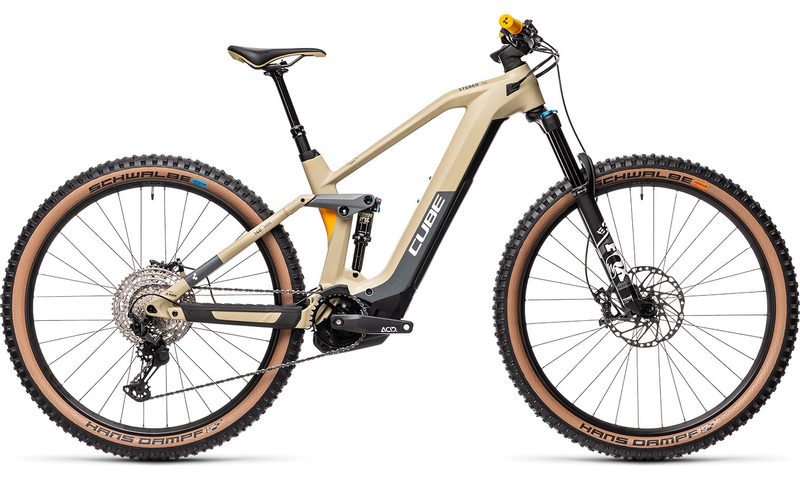 Cube Stereo Hybrid 140 HPC SL 625 2021 in der Farbe desert'n'orange