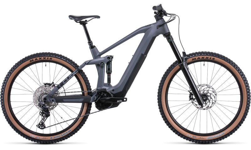 Cube Stereo Hybrid 160 HPC Race 625 2022 in der Farbe grey'n'metal