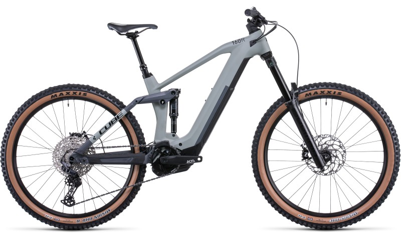 Cube Stereo Hybrid 160 HPC Race 625 2022 in der Farbe lunar'n'grey 