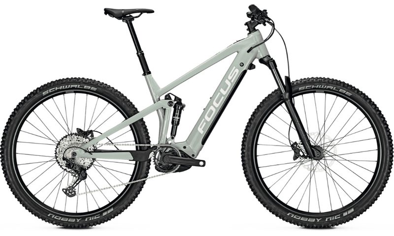 Focus Thron² 6.8 2021 in der Farbe sky grey glossy