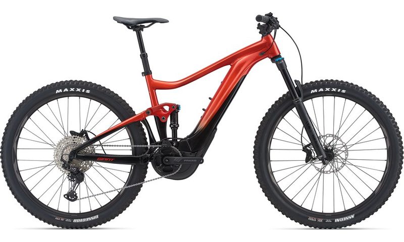 Giant Trance X E+ 2 2021 in der Farbe lava red / black