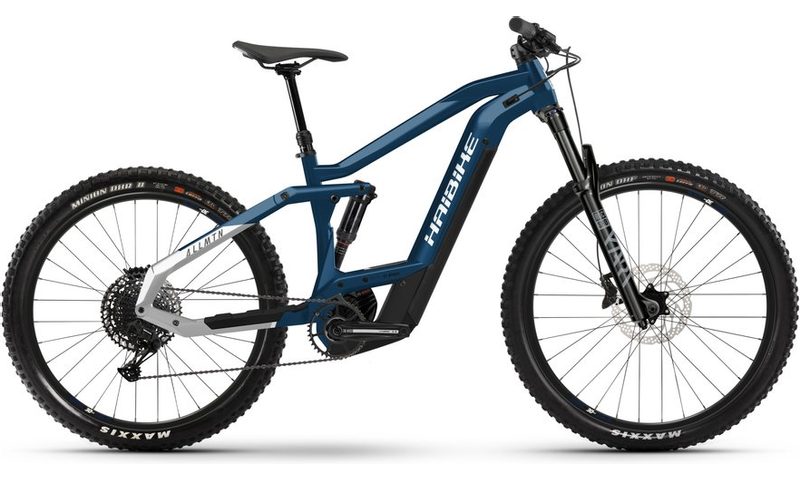 Haibike AllMtn 3 2021 in der Farbe blue / sparkling white
