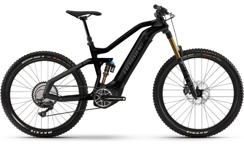 Haibike AllMtn 7 2021 in der Farbe black / titan matte / glossy