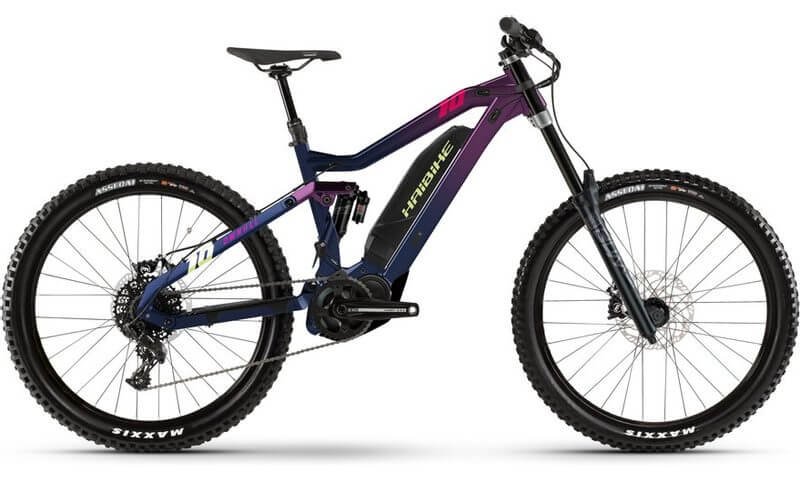 Haibike Dwnhll 2021 in der Farbe indigo / blue