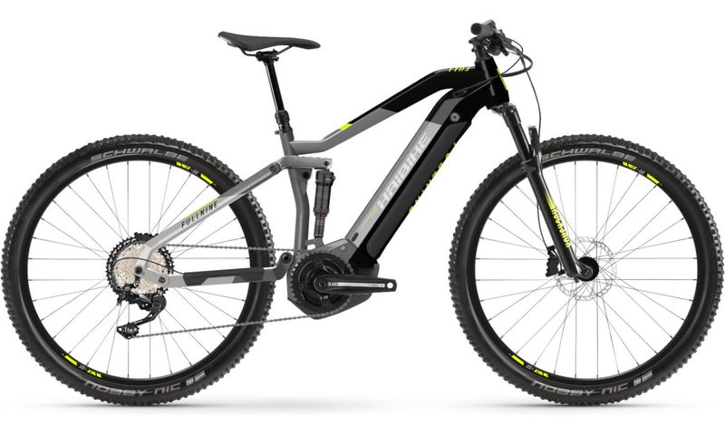 Haibike FullNine 6 2021 in der Farbe urban grey / ink