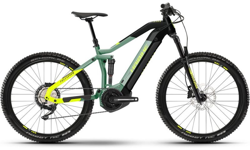 Haibike FullSeven 6 2021 in der Farbe defender / black