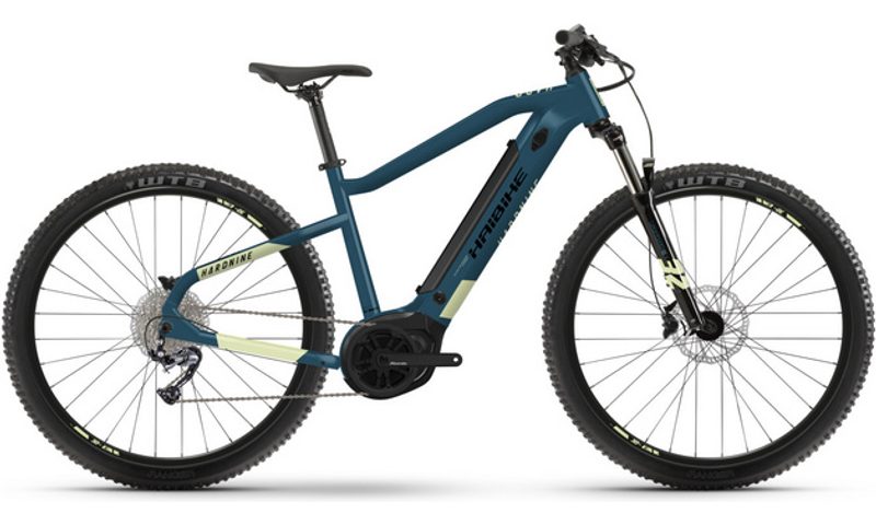 Haibike HardNine 5 2021 in der Farbe blue / canary