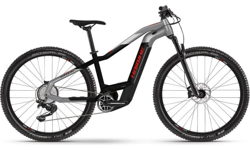 Haibike HardNine 9 2021 in der Farbe urban grey / black