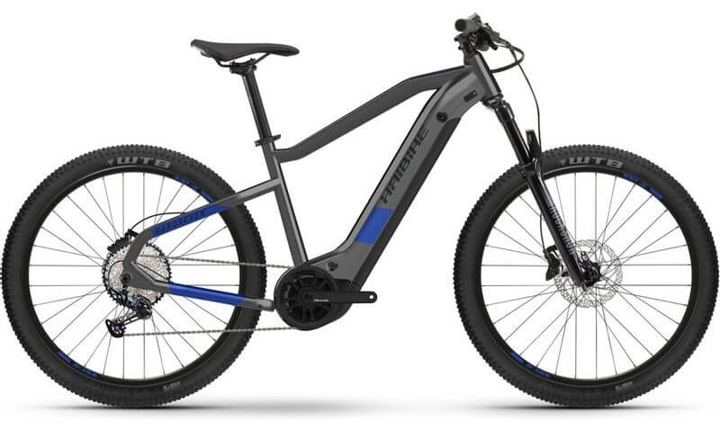 Haibike HardSeven 7 2022 in der Farbe anthracite / indigo