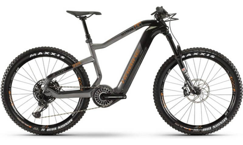 Haibike XDURO AllTrail 6.0 Flyon 2019 in der Farbe carbon / grau / bronze