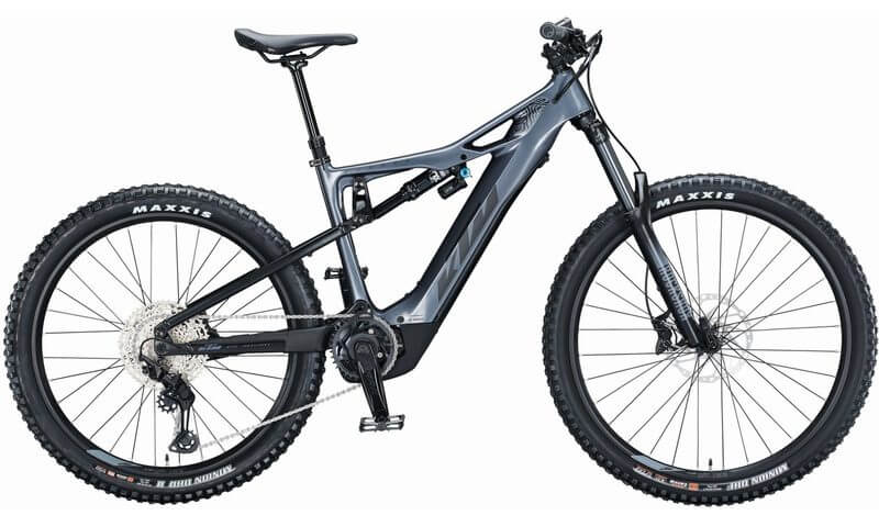 KTM Macina Kapoho Elite 2021 in der Farbe metallic grey (black matt)