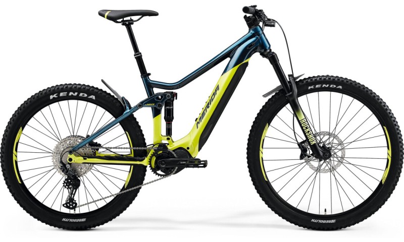 Merida eOne-Sixty 500 2021 in der Farbe teal blue lime