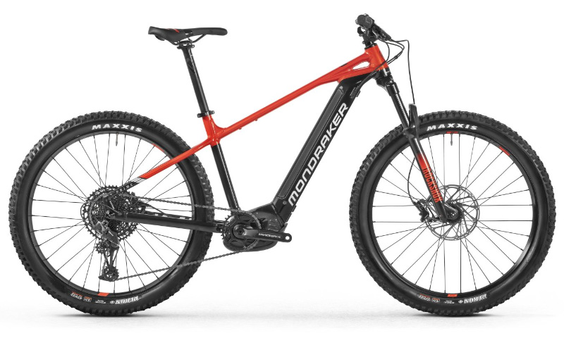 Mondraker Prime 29 2021 in der Farbe black / flame red / white