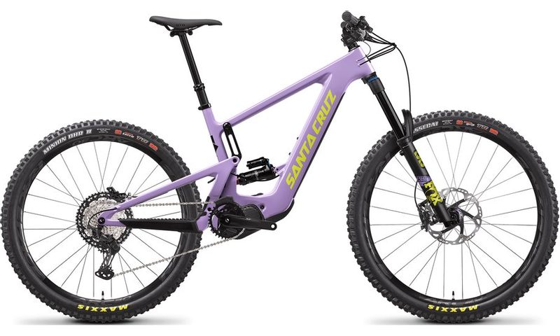 Santa Cruz Bullit 3 CC XT Air 2021 in der Farbe gloss lavender and yellow