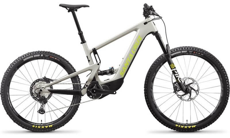 Santa Cruz Heckler 8 CC MX XT 2021 in der Farbe fog and yellowjacket