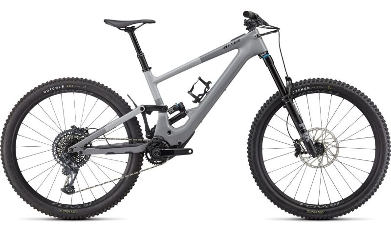 Specialized Turbo Kenevo SL Expert 2022 in der Farbe gloss cool grey / carbon / dove Grey / black