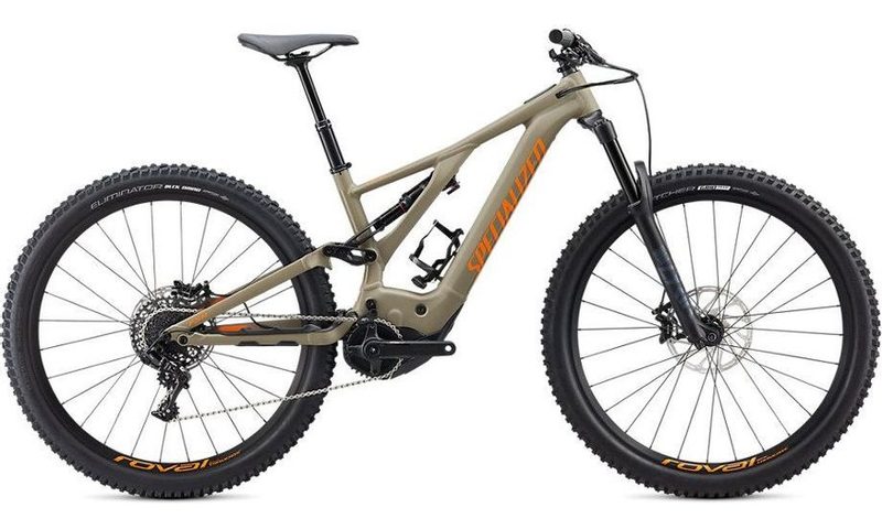 Specialized Turbo Levo Comp 2020 in der Farbe taupe / voodoo orange