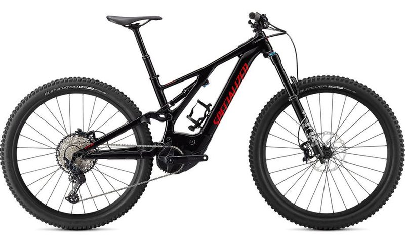 Specialized Turbo Levo Comp 2021 in der Farbe black / flo red