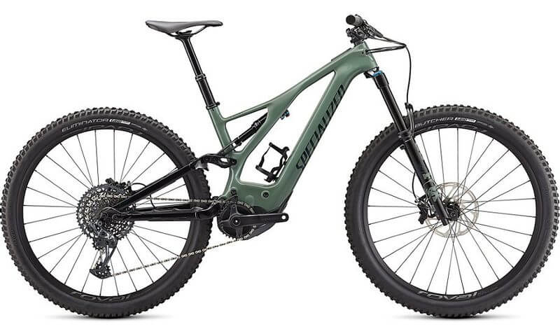 Specialized Turbo Levo Expert Carbon 2021 in der Farbe sage green / forest green