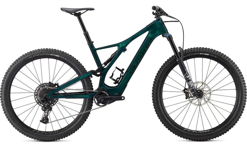 Specialized Turbo Levo SL Comp Carbon 2021 in der Farbe green tint carbon / black