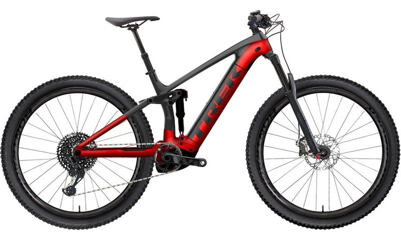 Trek Rail 7 2021 in der Farbe dnister black / rage red