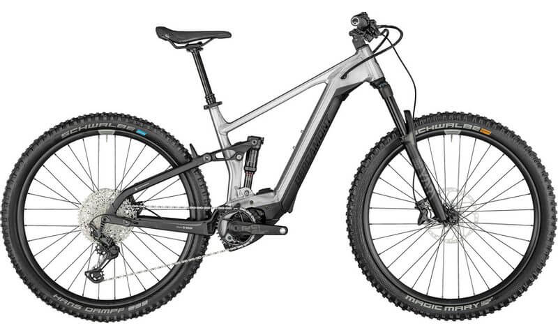 Bergamont E-Trailster Expert 2021 in der Farbe raw alloy / black (shiny / matt)