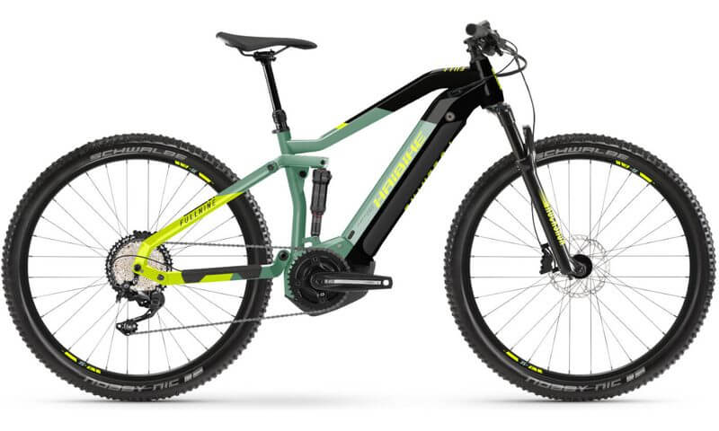 Haibike FullNine 6 2021 in der Farbe defender / ink