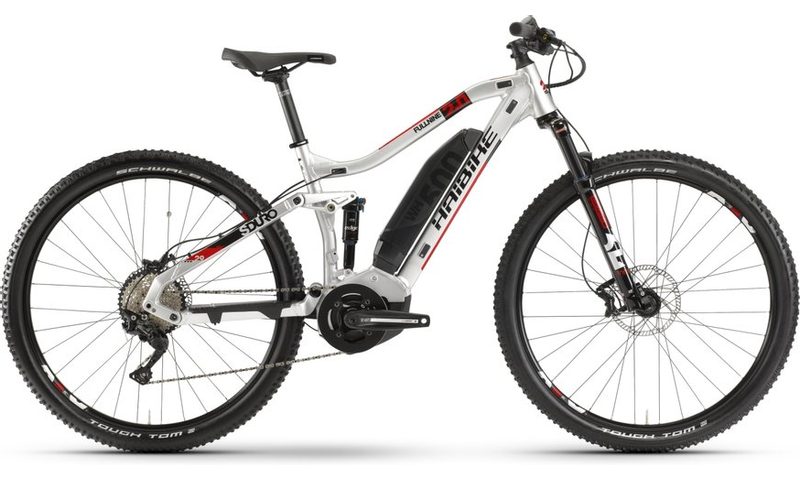 Haibike SDURO FullNine 2.0 2020 in der Farbe silber / rot / schwarz