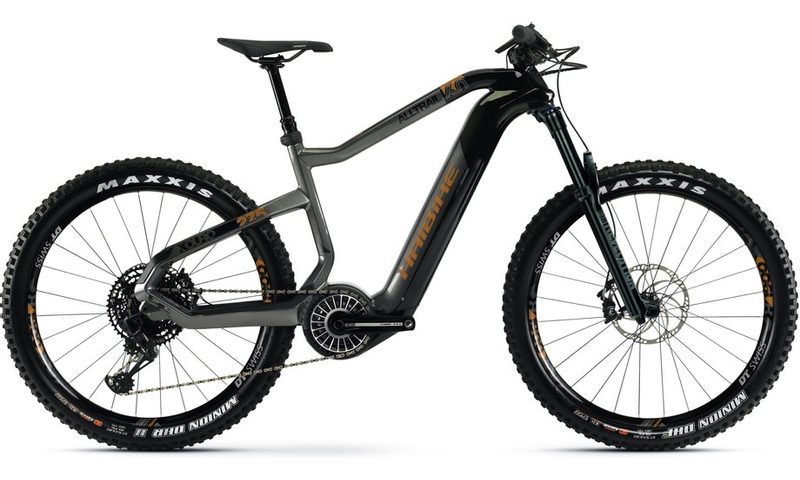 Haibike XDURO AllTrail 6.0 Flyon 2021 in der Farbe carbon / titan / bronze