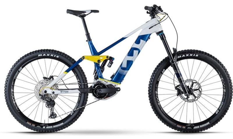 Husqvarna Hard Cross 8 2021 in der Farbe white / blue / yellow