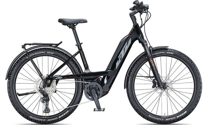 KTM Macina Aera 271 LFC 2021 in der Farbe metallic black (grey + orange)