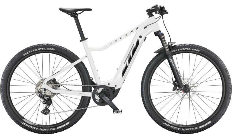 KTM Macina Race 591 2022 in der Farbe metallic white