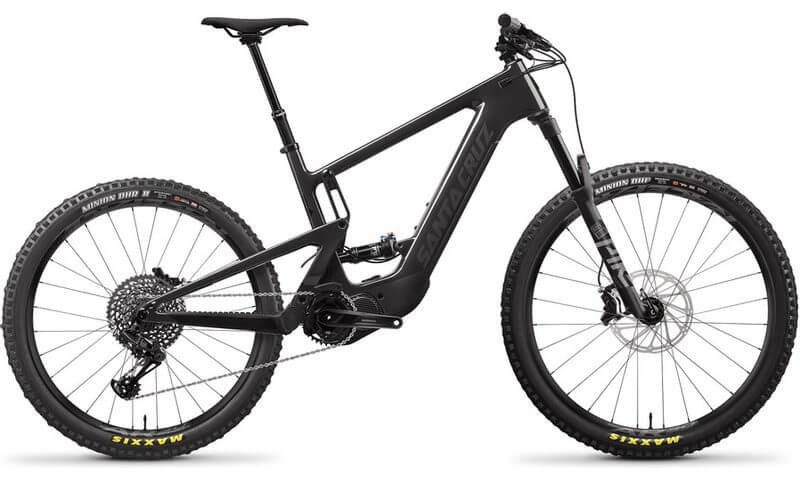 Santa Cruz Heckler 8 CC MX S-Kit 2021 in der Farbe gloss carbon and black