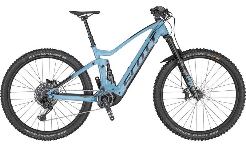 Scott Genius eRide 910 2020 in der Farbe bermuda blue / black