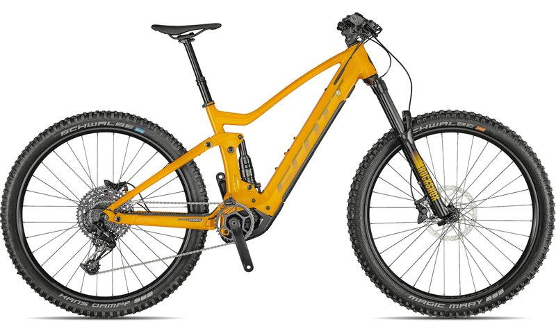 Scott Genius eRide 930 2021 in der Farbe fire orange / black