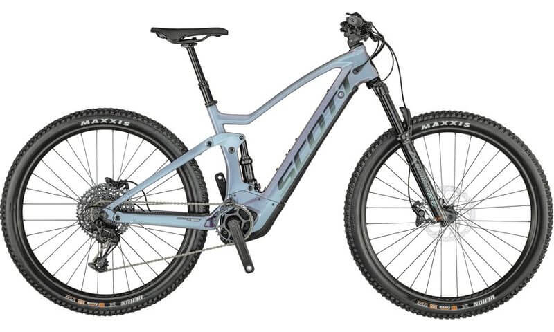 Scott Strike eRide 900 2021 in der Farbe prism grey green