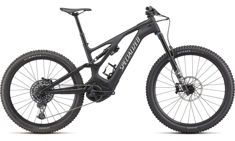 Specialized Turbo Levo Comp 2022 in der Farbe satin black / light silver / gloss black